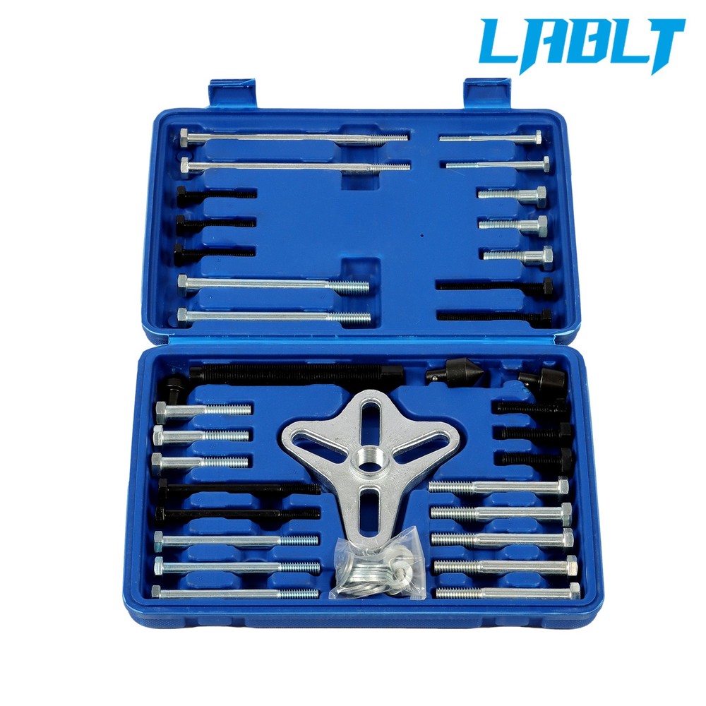 LABLT Steering Wheel Disassembly Puller Set 46pcs Lock Plate Removal Tool Kit