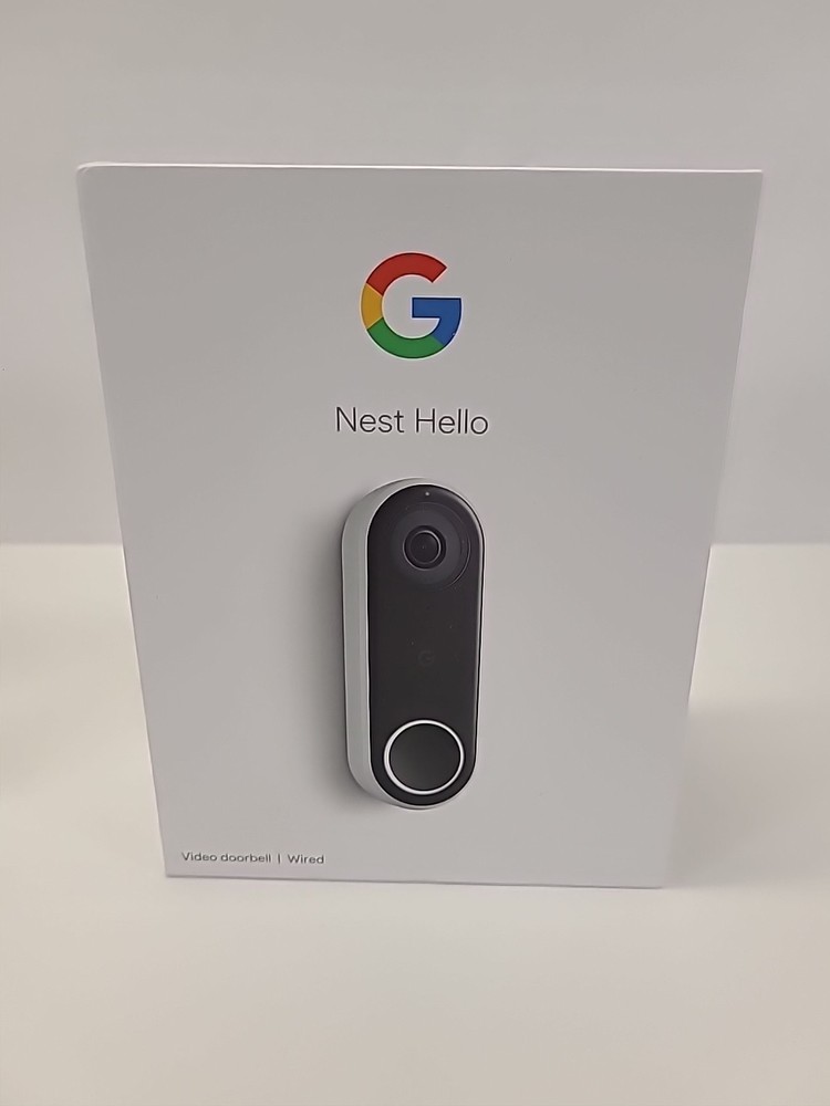Google Nest Hello Video Doorbell Wired Tested Working