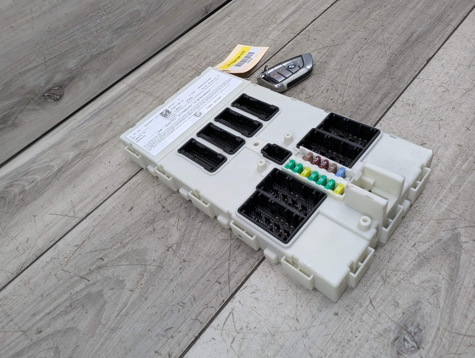 14-19 OEM BMW F15 F16 F85 F86 X5 X6 Body Control Junction Box Module FEM + Key*