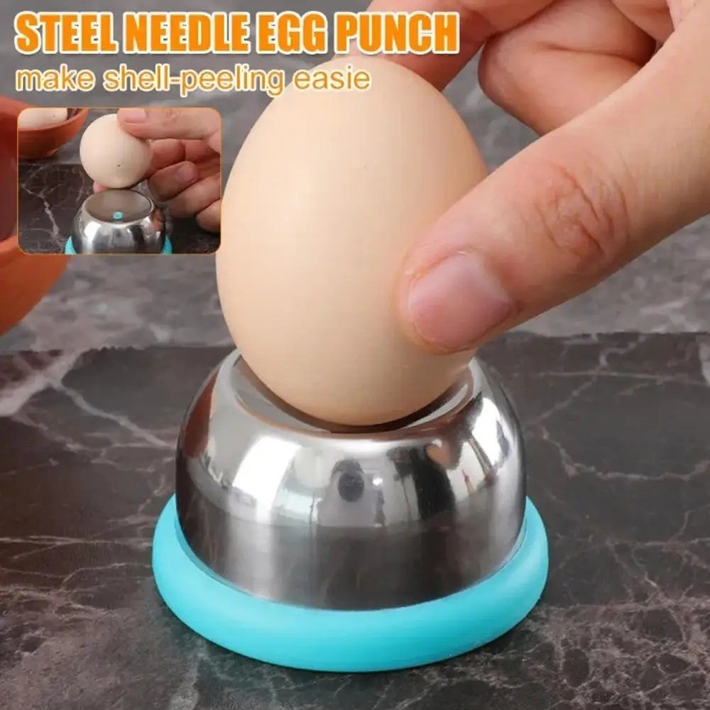 Egg Punching Tool Stainless Steel Egg Puncher Kitchen Egg Pierce  Essentials For