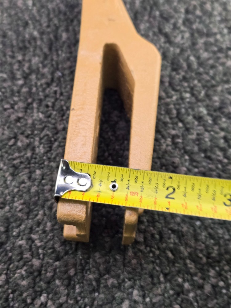 E12.4: Backhoe Mini Bucket Teeth Bolt On Replacement Yellow