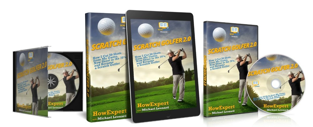 Scratch Golfer 2.0 (Ebook + Audiobook + Video Course) Combo Package - HowExpert