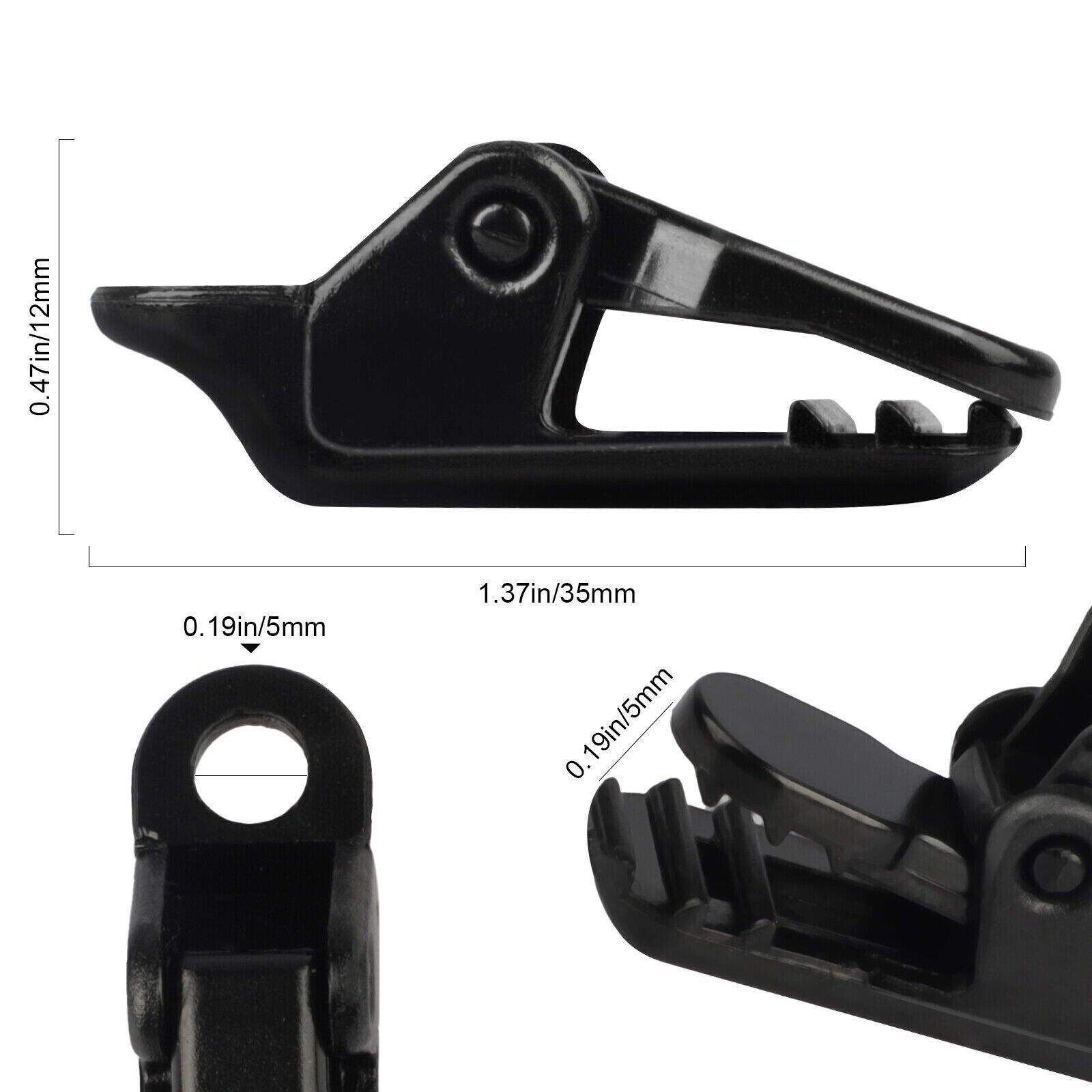 30Pcs Reusable Tent Tarp Tarpaulin Clip Heavy Duty Clamp Buckle Camping Tool Set