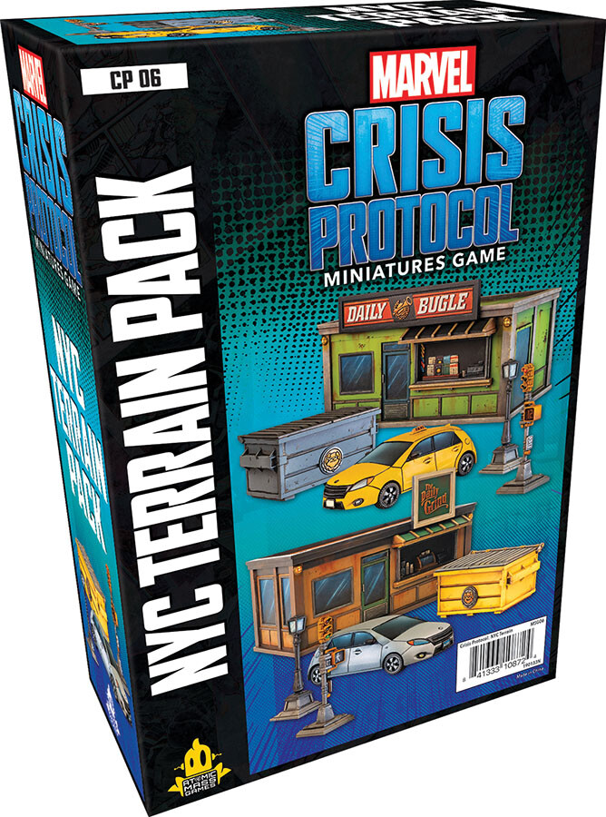 Marvel Crisis Protocol Miniatures Game NYC Terrain Pack ASMCP06EN
