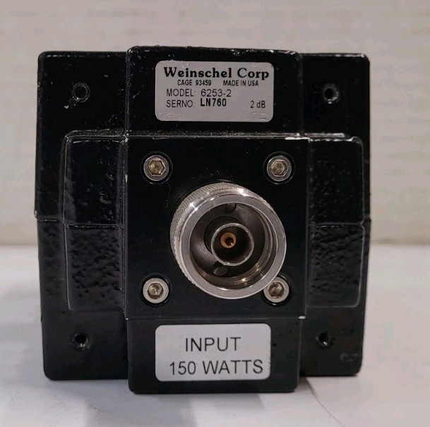Weinschel 6253-2 Fixed Coaxial Attenuator