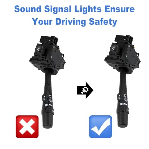 Turn Signal Switch Compatible with 2003-2007 Chevy