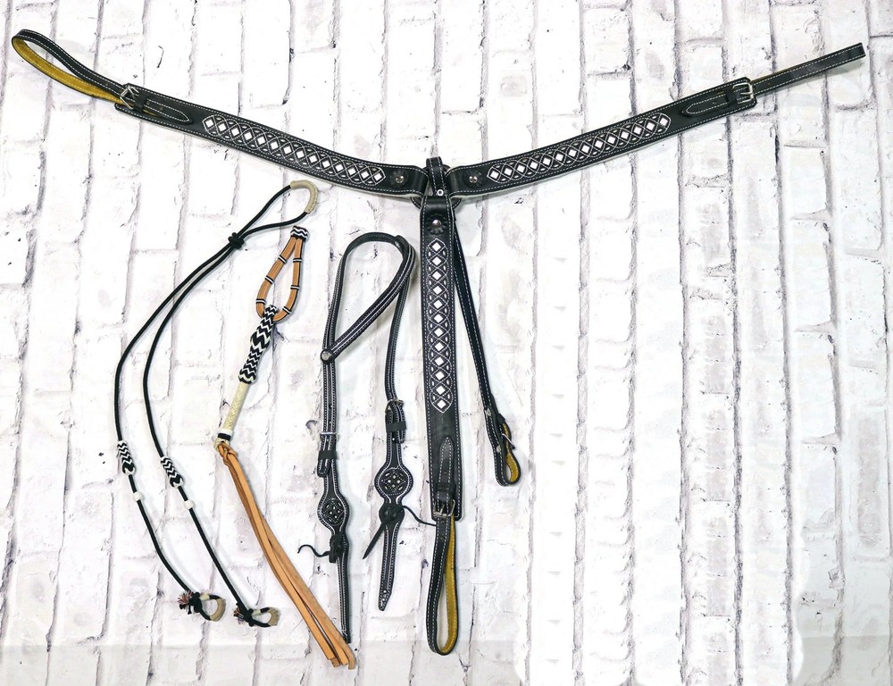 Black Horse Lienzo Set Charro