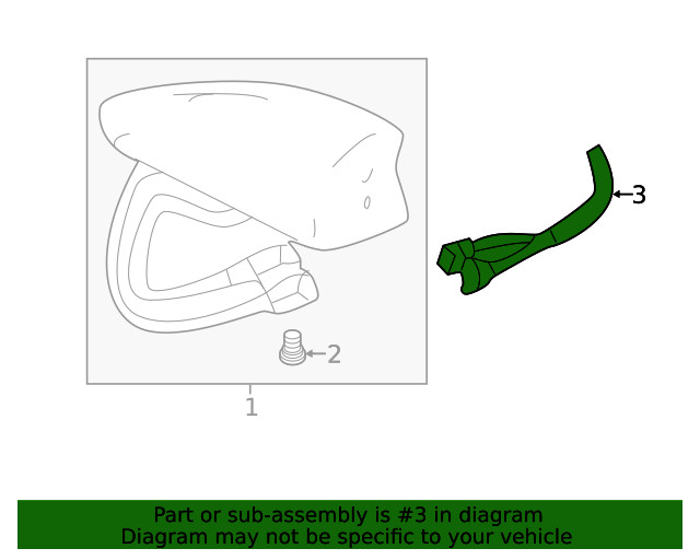 Genuine GM Antenna Cable 87859004