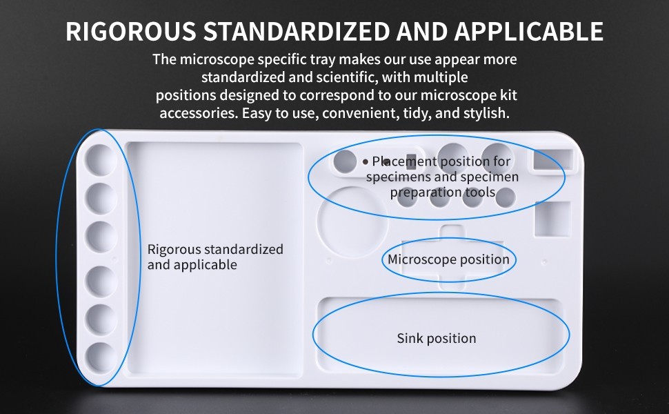 2000X zoom binocular optical microscope with electronic eyepiece, laboratory bin