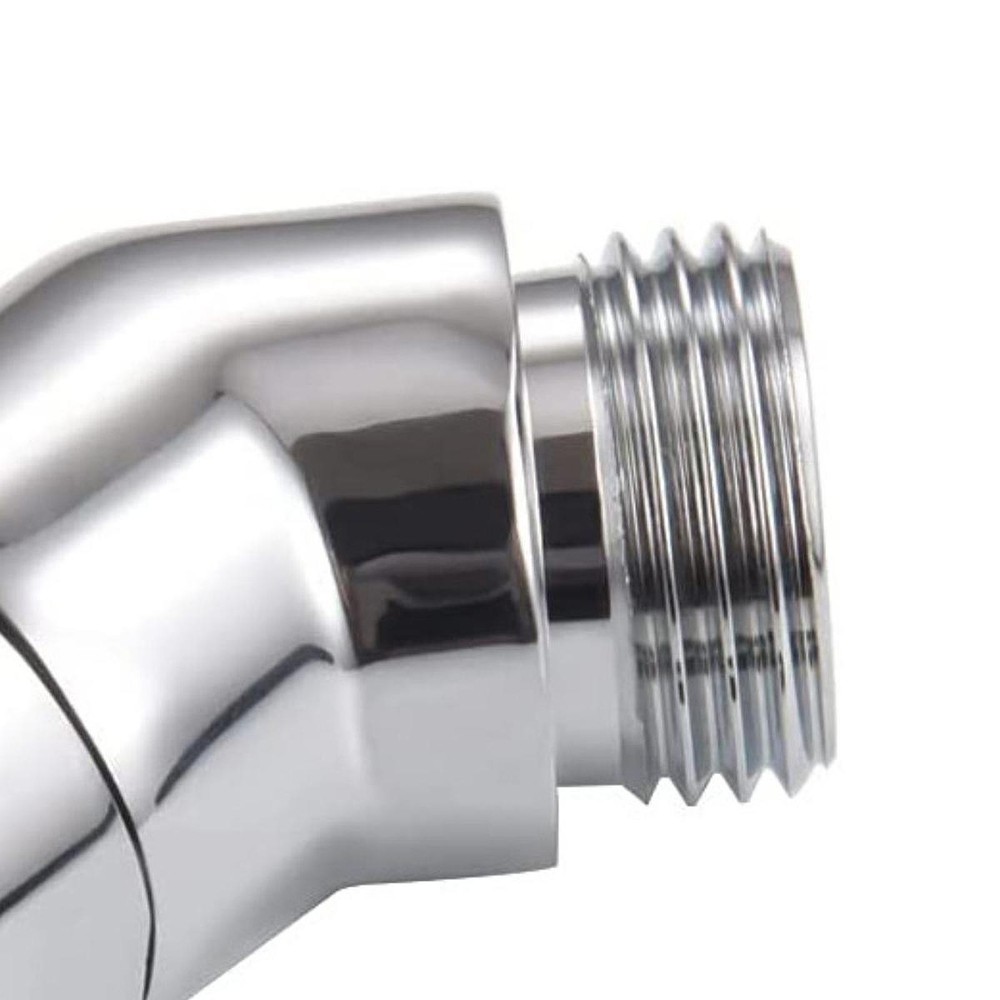 Shower Head Adapter Extension Arm Handheld Reliable Installation Universal