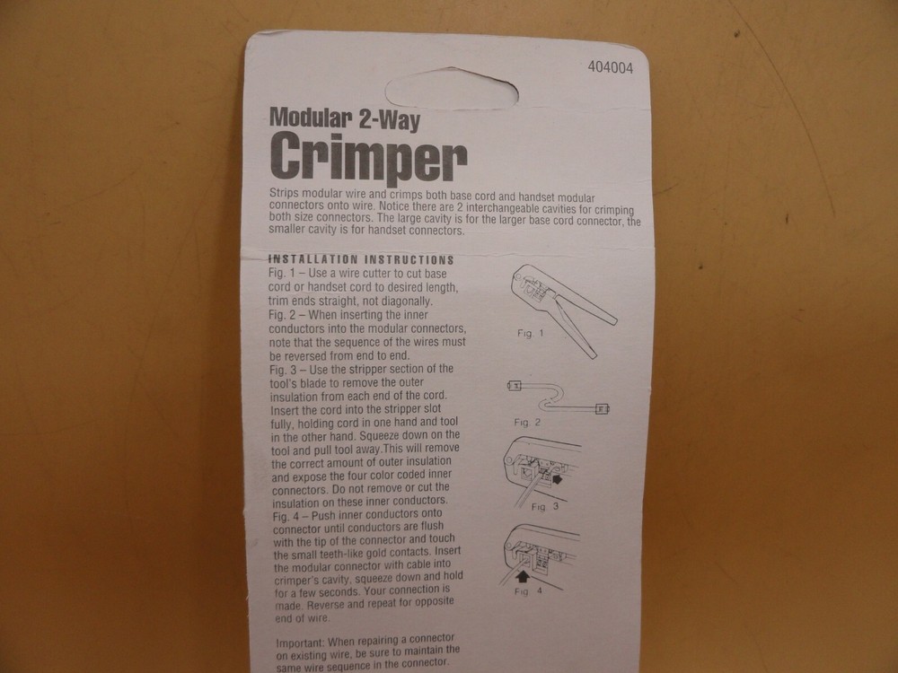 TrueValue Modular 2-way Crimper (1224C) (New!)