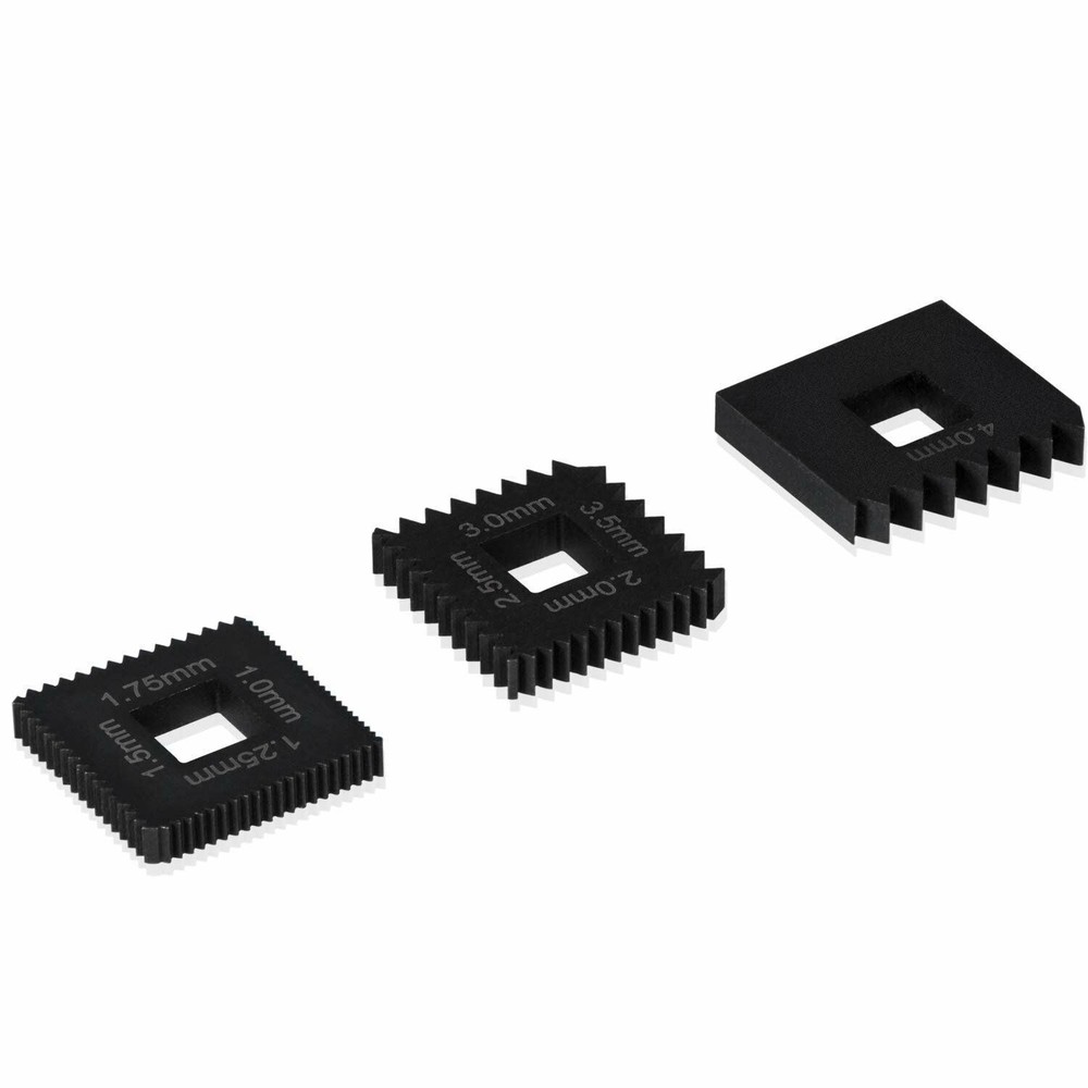 3PCS Metric Die Set for Universal Outside Thread Chaser Replace 202817