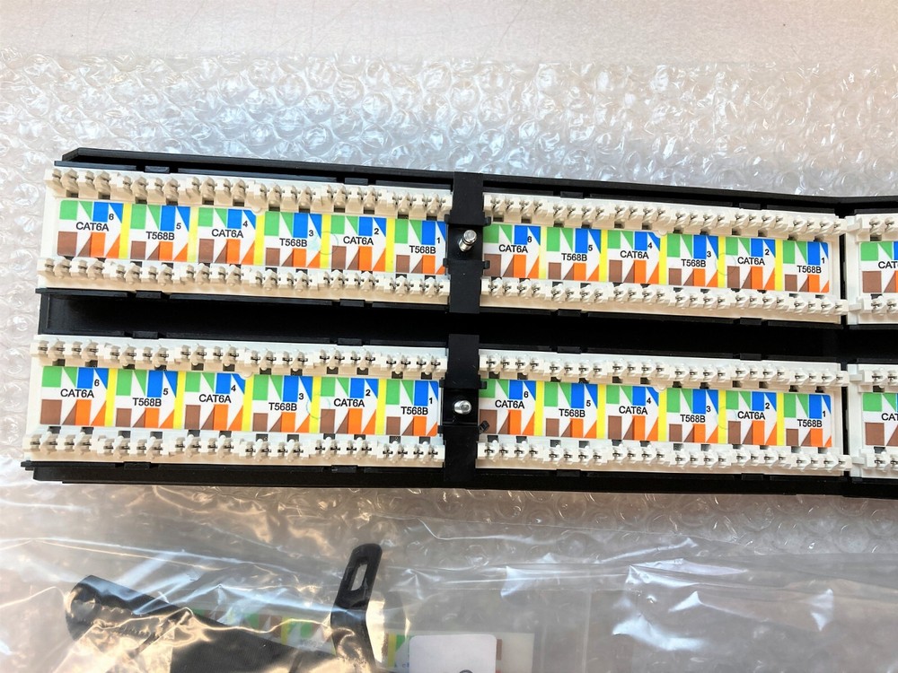 NOB - Ortronics OR-PHA6AU48 Clarity Cat6a Angled Patch Panel, 48 Port