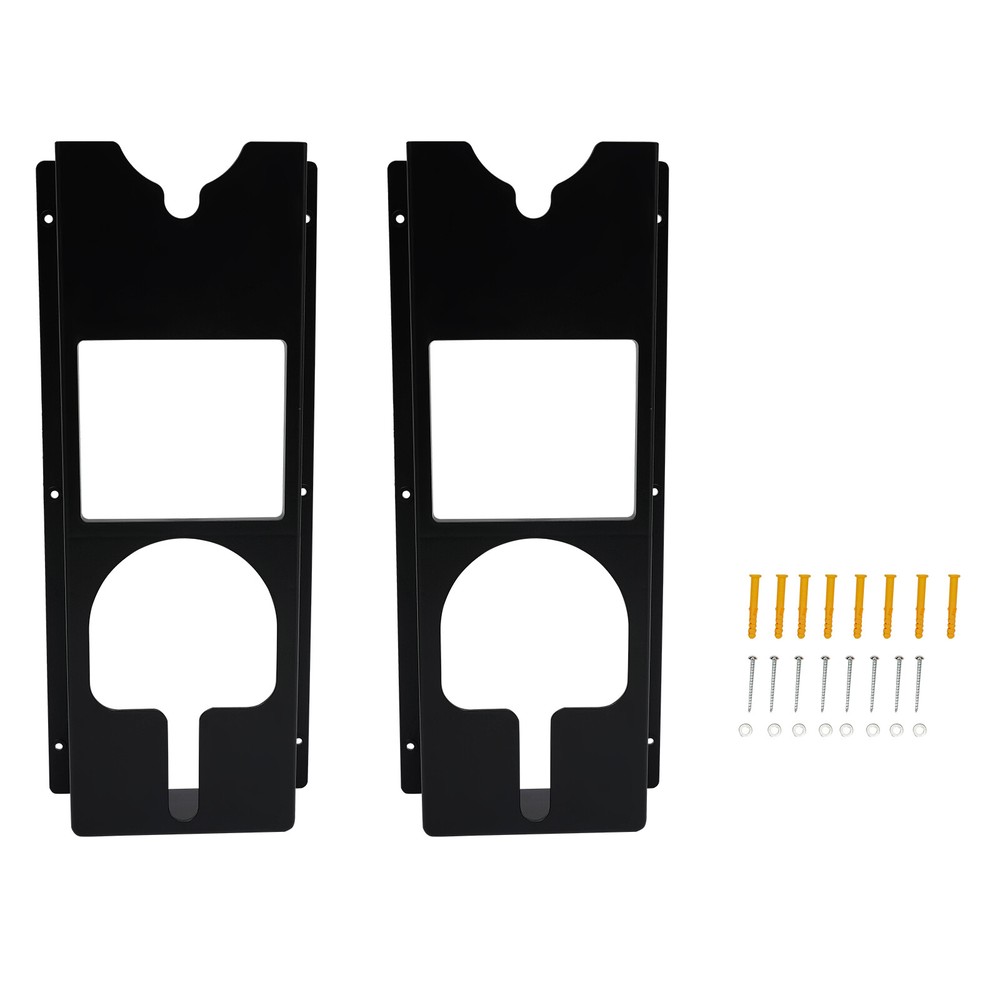 2Pcs Set Buffer Polisher Rack Polishing Machine Holder Wall Mount