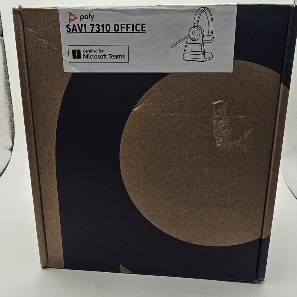 Poly Savi 7320-M Ultra-Secure Wireless DECT Headset System Open Box 2024