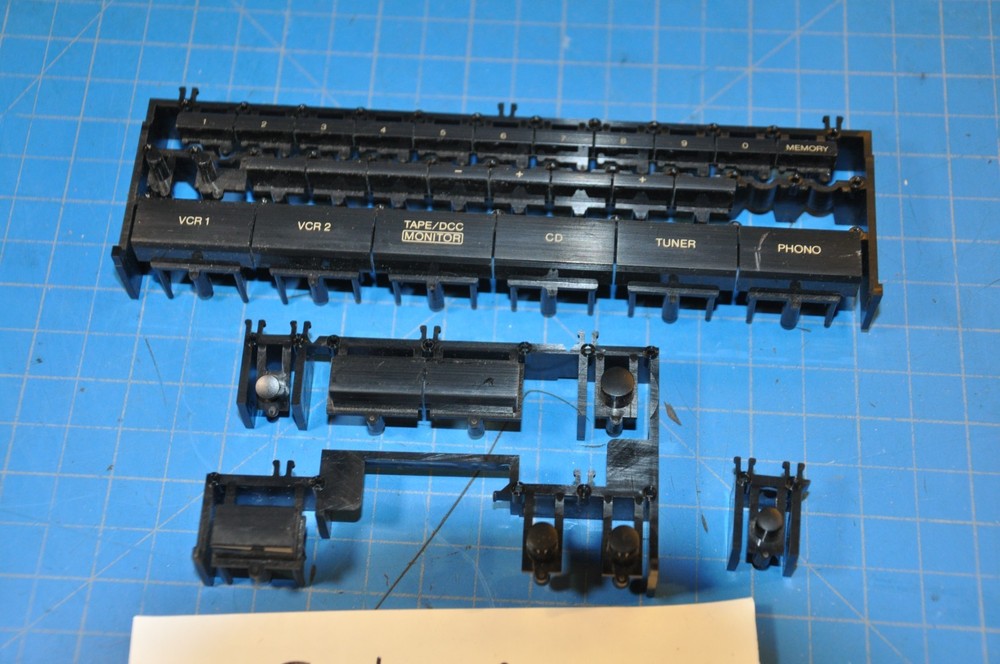 Technics SA-GX350 Receiver Replacement Parts Control Push Buttons