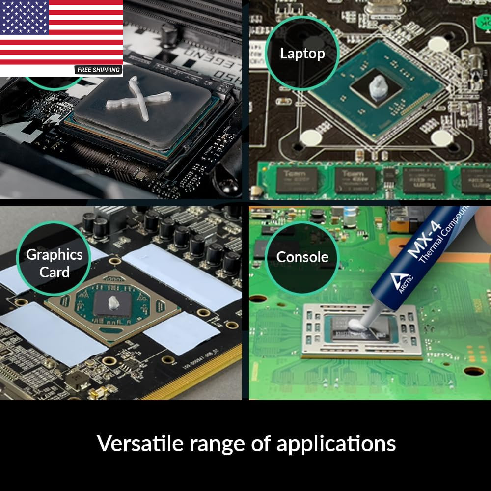 MX-4 (Incl. Spatula, 4 G) - Premium Performance Thermal Paste for All Processors