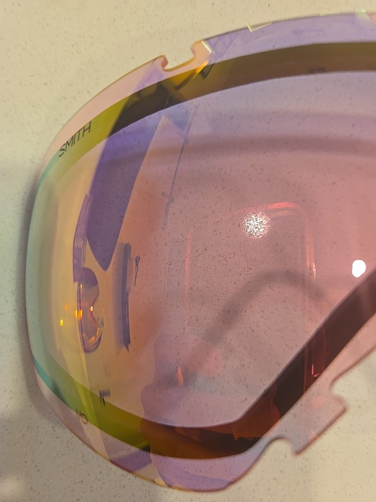 Smith I/O Chromapop Red Sensor Mirror Goggle Replacement Lens Ski