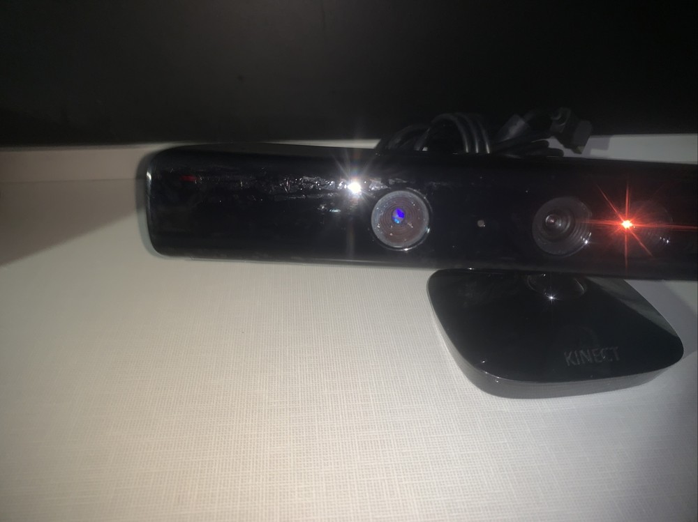 Microsoft Xbox 360 Kinect Sensor Bar Only Black Tested Working Gaming