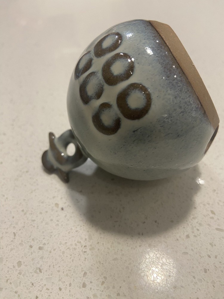 Japanese antique clay bell