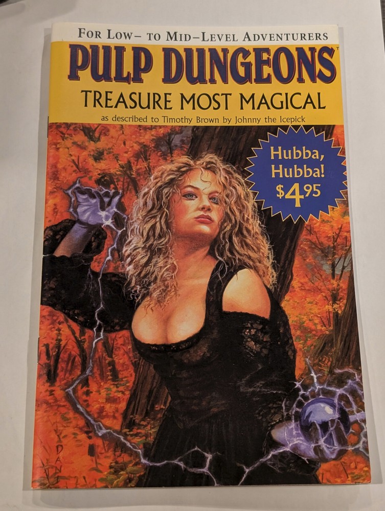 Pulp Dungeons Treasure Most Magical - Adventure Module Generic / Any RPG Nice!