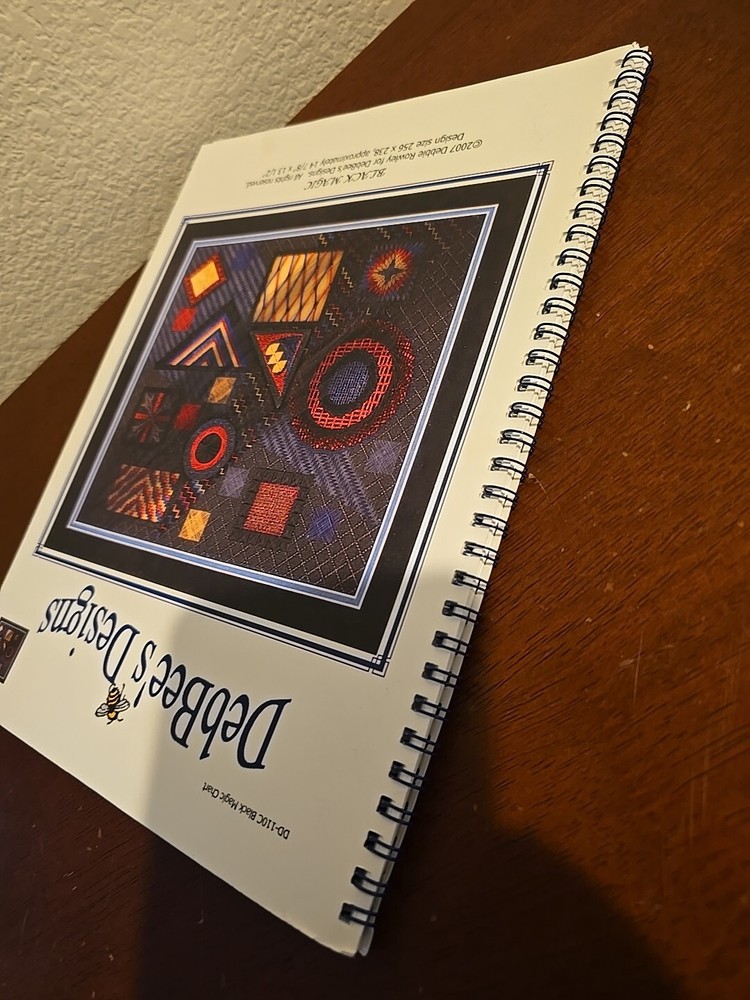 DebBees Designs Needlepoint Pattern Black Magic Debbie Rowley DD 110C 2007