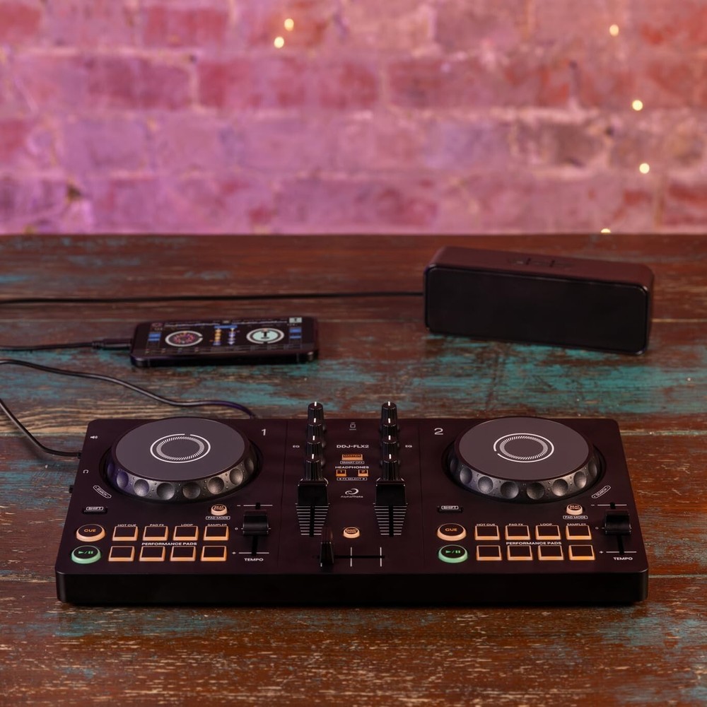 Pioneer DJ AlphaTheta Compact 2-Channel DJ Controller
