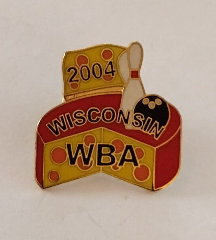 WISCONSIN WBA 2004 Bowling Lapel Pin