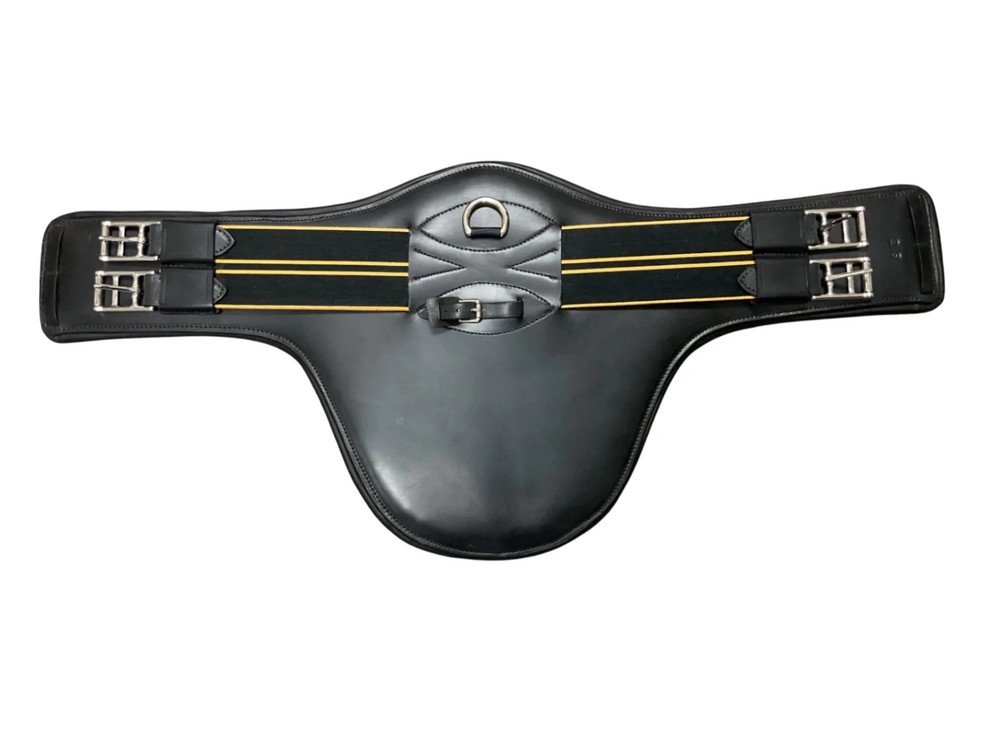 Masters Short Belly Guard Girth 26 Black