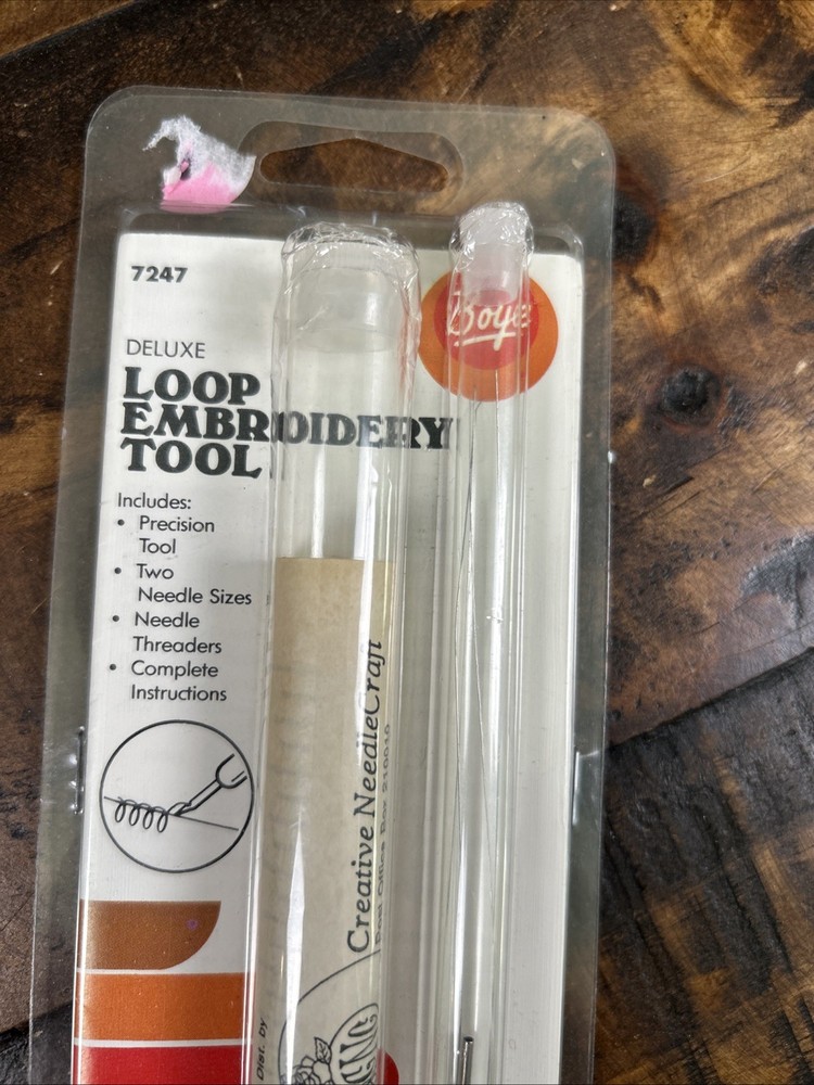 Boye Deluxe LOOP EMBROIDERY TOOL 7247 NEW Sealed