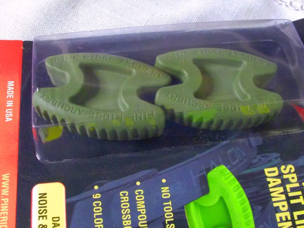 Pine Ridge Archery Nitro Split Limb Dampeners 2 Pack OLIVE GREEN 2727-OG