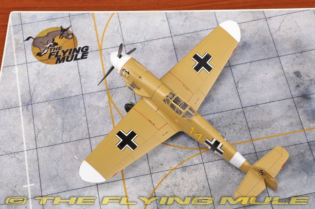 Hobby Master 1:48 Bf 109F Lufwaffe 3./JG 27 Hans-Joachim Marseille Yellow 14