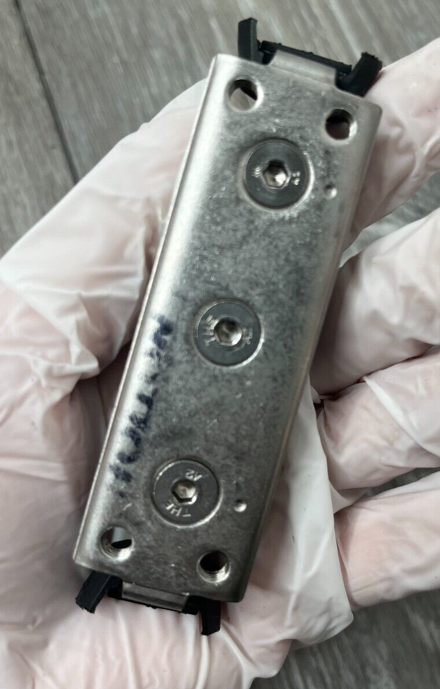 Rollon Compact Self-Aligning Linear Rail Guide System w/Sliders (Part# Unknown)