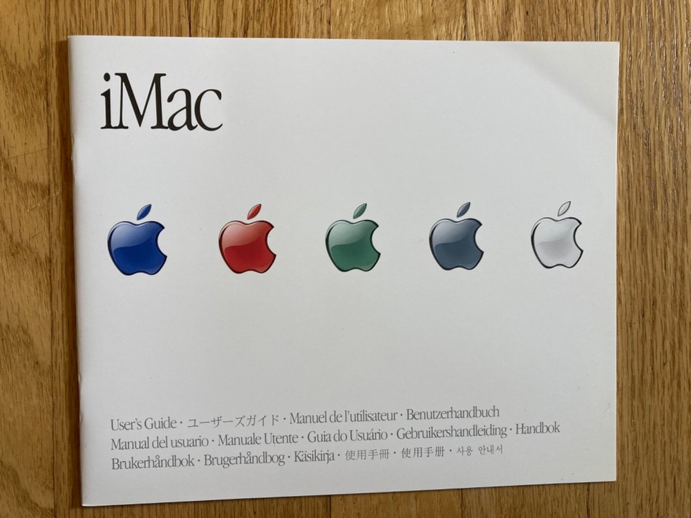 iMac Setup Folder and User’s Guide 2000