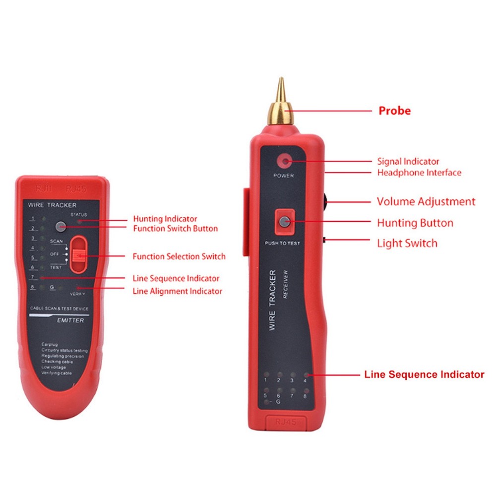 Cable Tester Multifunction Wire RJ45 RJ11 Cable❀