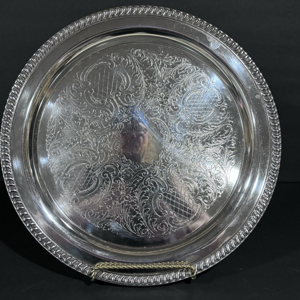 Leonard Silverplate Serving Tray