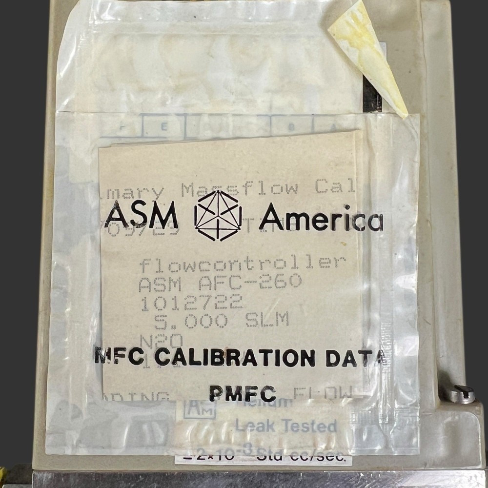 Vintage ASM Mass Flow Controller Model AFC-260