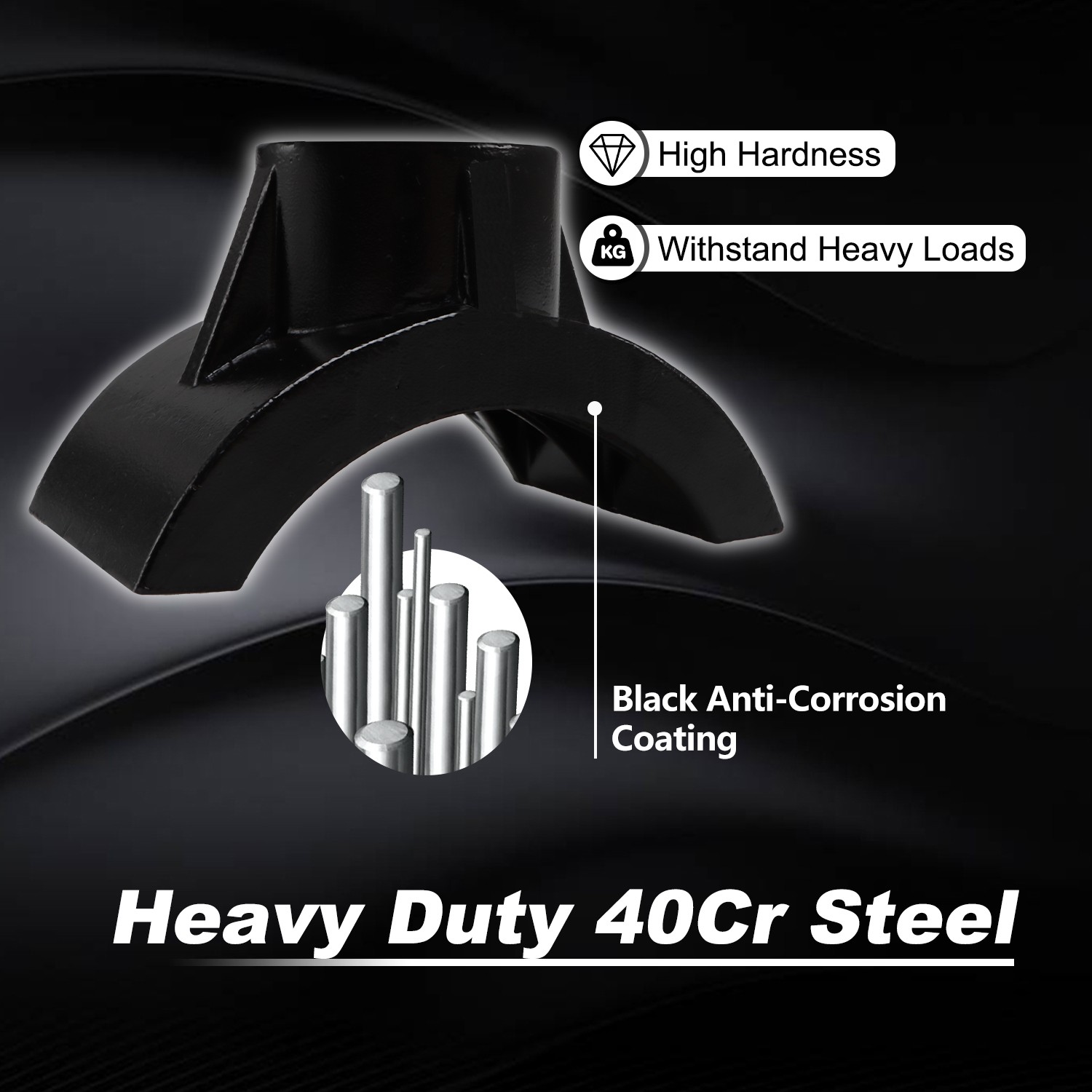 Hydraulic Jack Lifting Axle Saddle for 12-ton 20-ton 3 Inch & 4 Inch Axle Tube