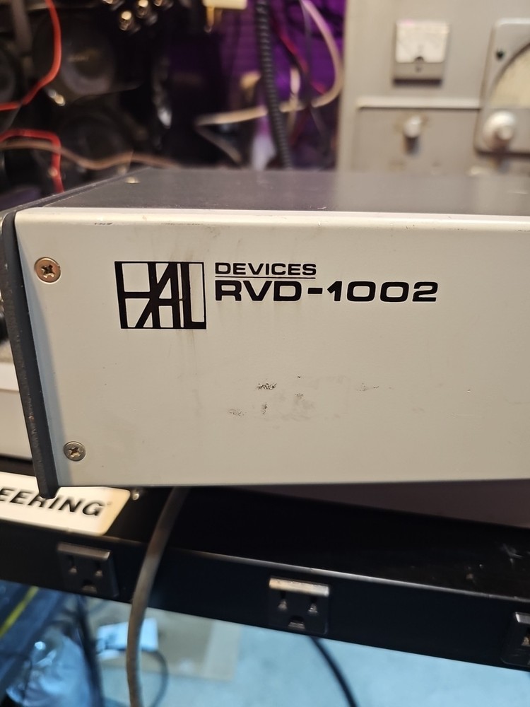 hal communications Rvd-1002 Turns On - Untested