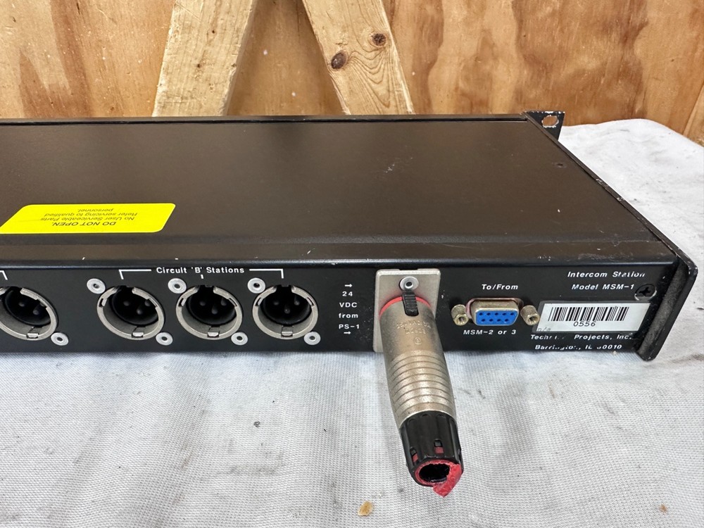 Production Intercom MSM-1 - Please Read