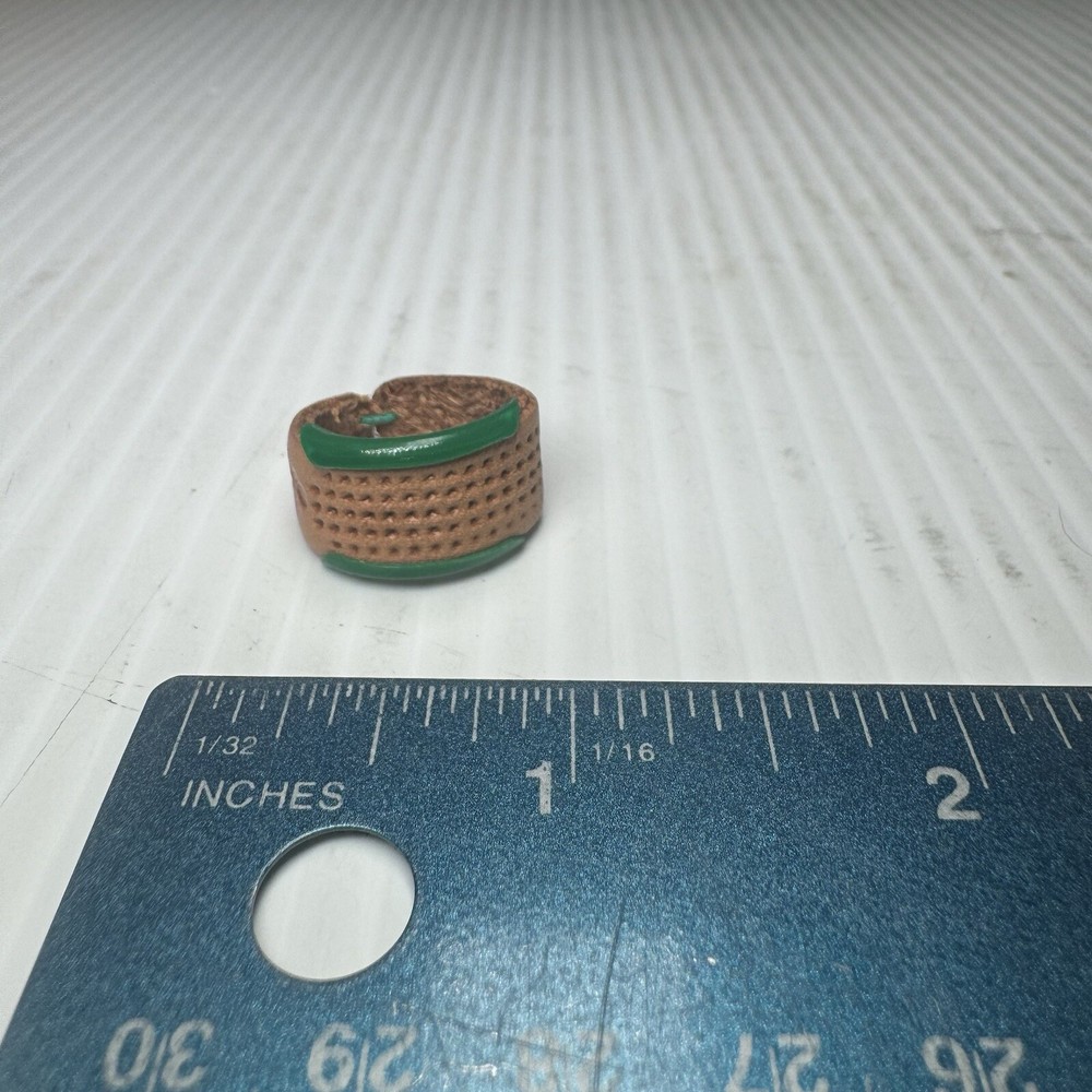 Leather Ring Thimble Quilting Sewing Notions