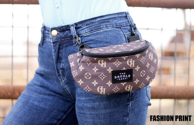 Saddle Sack, Ranch DRESS’N Fashion Print Saddle Sack