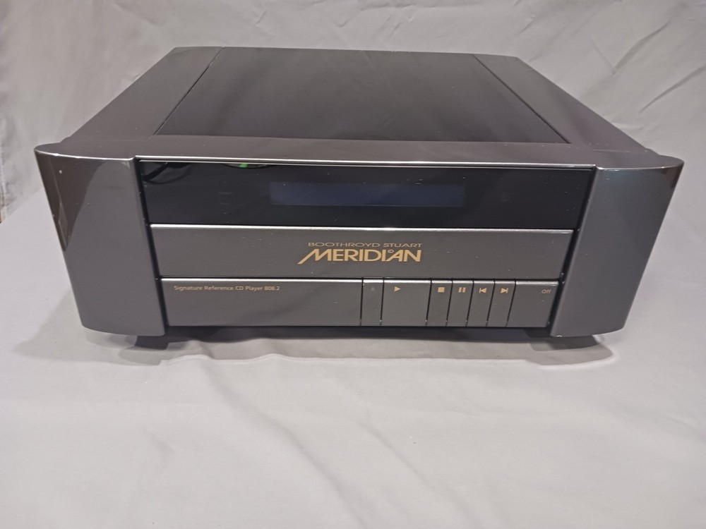 BOOTHROYD STUART MERIDIAN SIGNATURE REFERENCE CD PLAYER 808.2