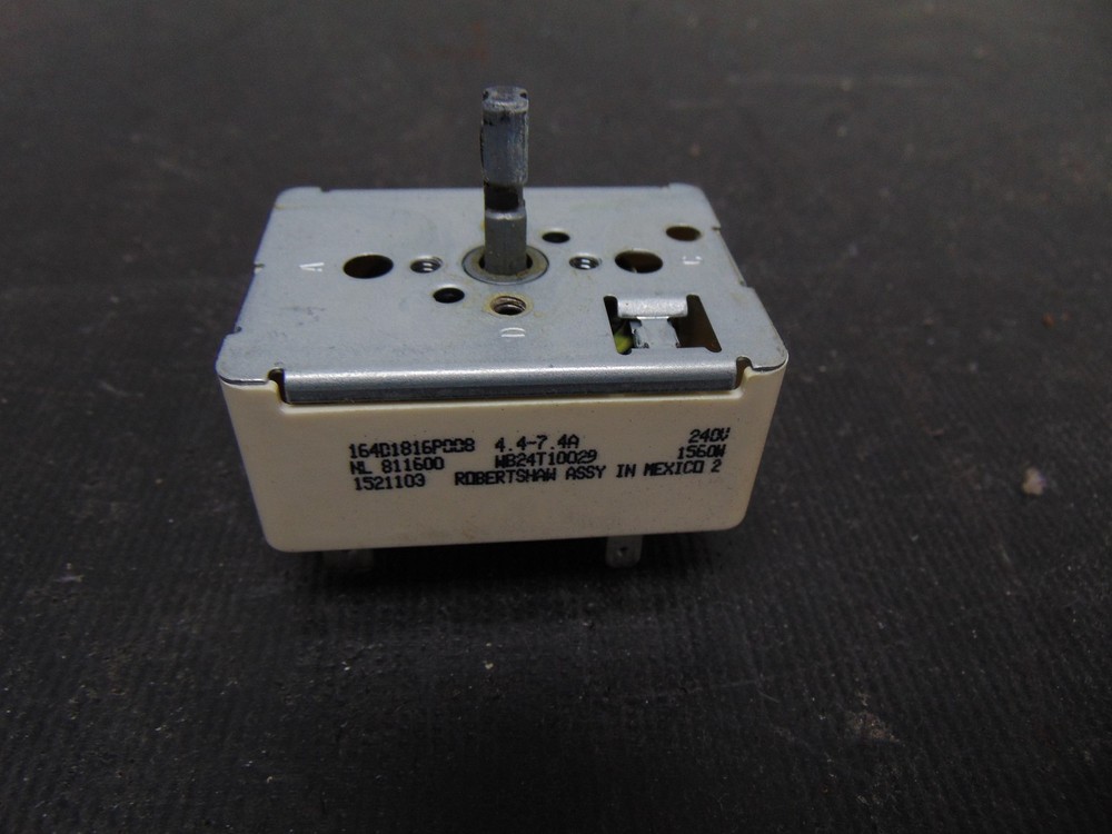 GE Range JB750SJ1SS Surface Element Control Switch WB24T10029