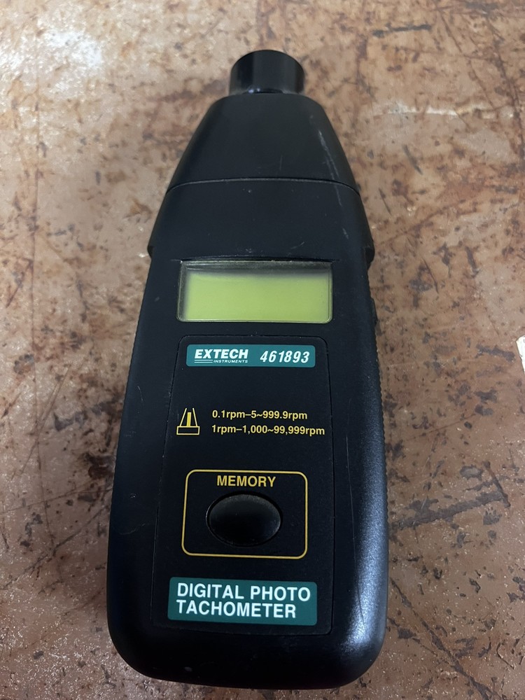 EXTECH Instruments 461893 Digital Photo Tachometer