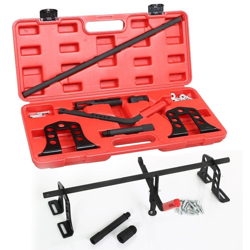 Auto Engine Overhead Valve Spring Remover Installer OHV/OHC Compressor Tool Kit
