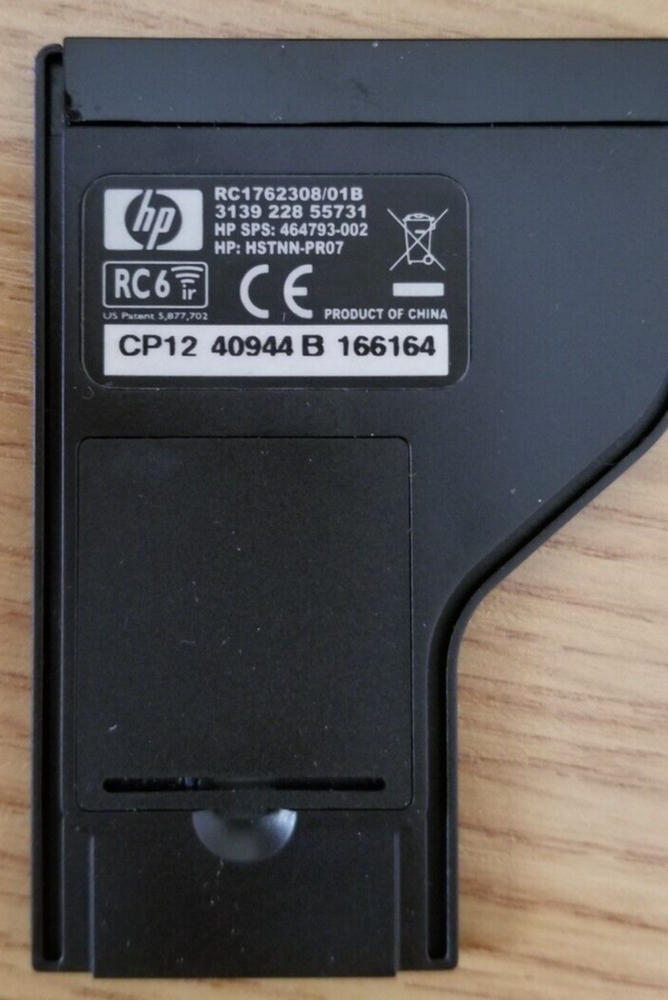 HP Pavilion Laptop Remote Control 464793-002