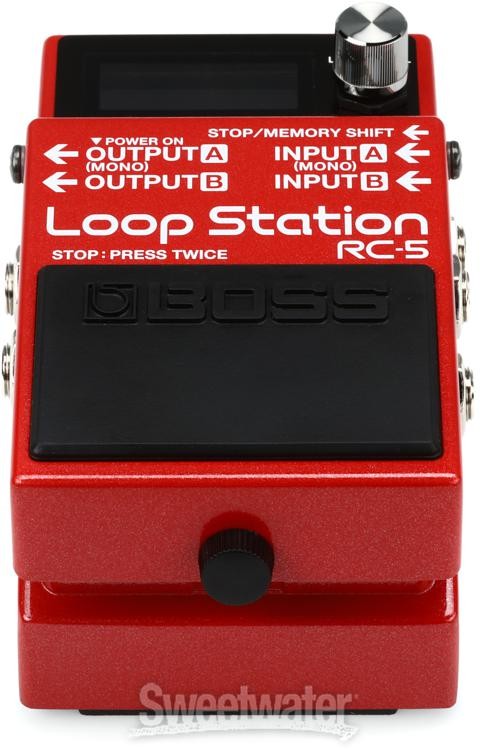 Boss RC-5 Loop Station Compact Phrase Recorder Pedal