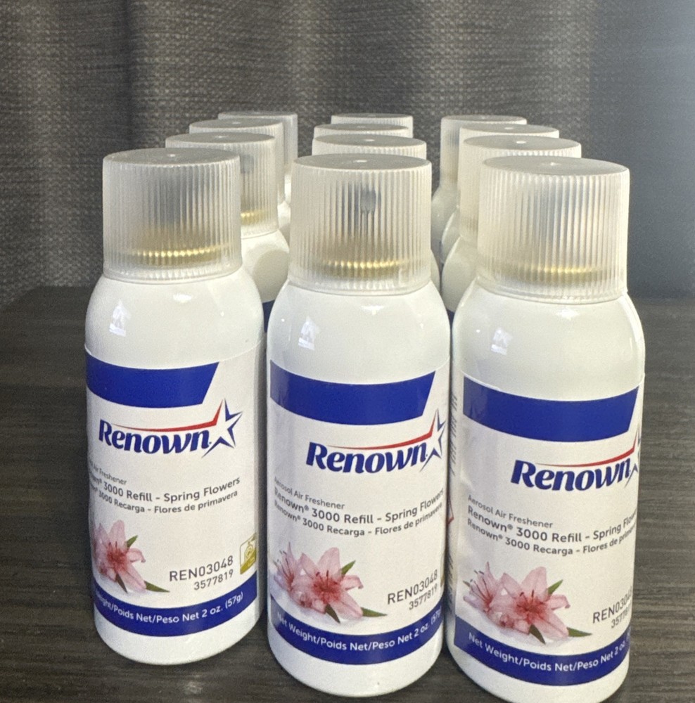 12 RENOWN 3000 Refill- Spring Flowers