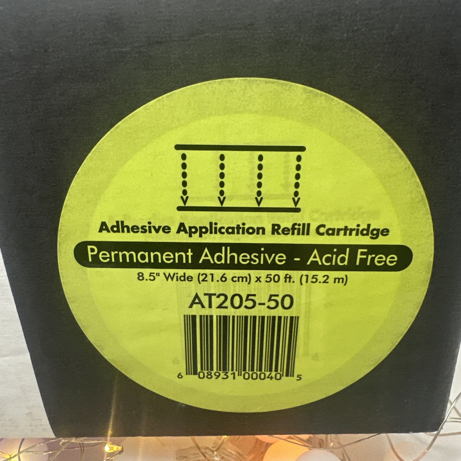NEW 50’ Xyron 850 refill cartridge AT205-50 Repositionable Adhesive 8.5” x 50ft